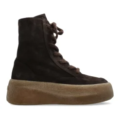 Zapatos de plataforma de ante