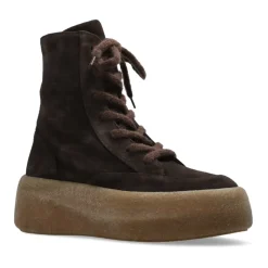 Zapatos de plataforma de ante