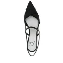 Zapatos de Salón con Tiras Traseras de Malla