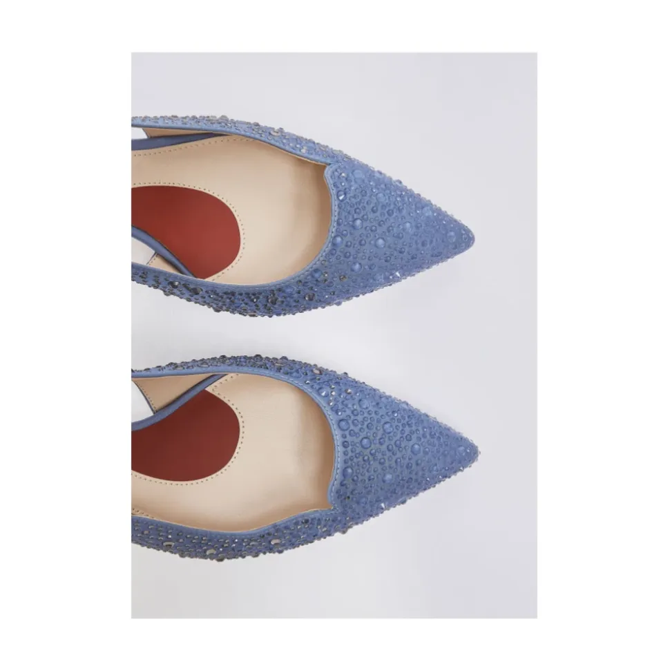 Zapatos de Salón de Piel con Punta