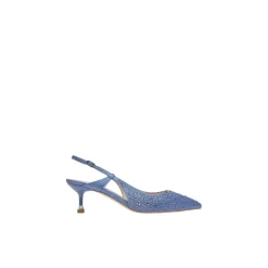 Zapatos de Salón de Piel con Punta