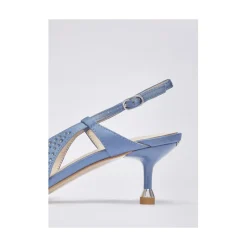 Zapatos de Salón de Piel con Punta