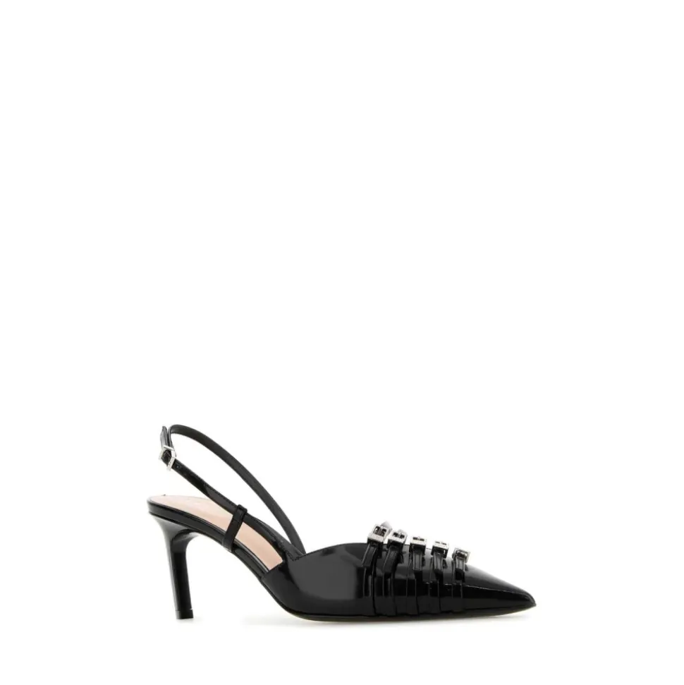 Zapatos de Salón Destalonados con Punta