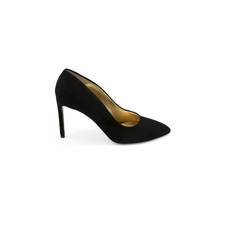 Zapatos de tacón de ante