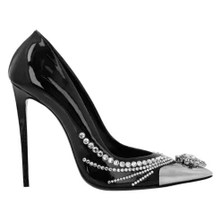 Zapatos de Tacón Decollete de Charol