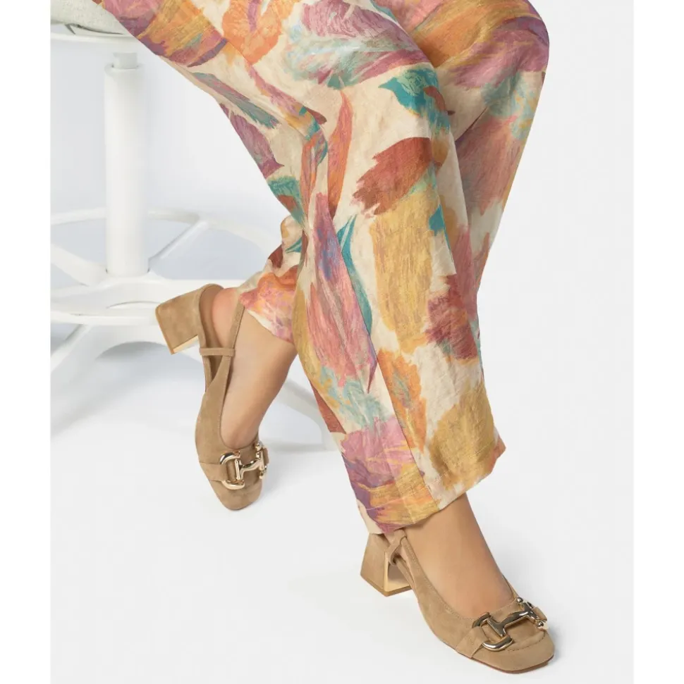 Zapato Slingback con Hebilla