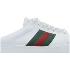 Zuecos de mujer con bandas bicolor